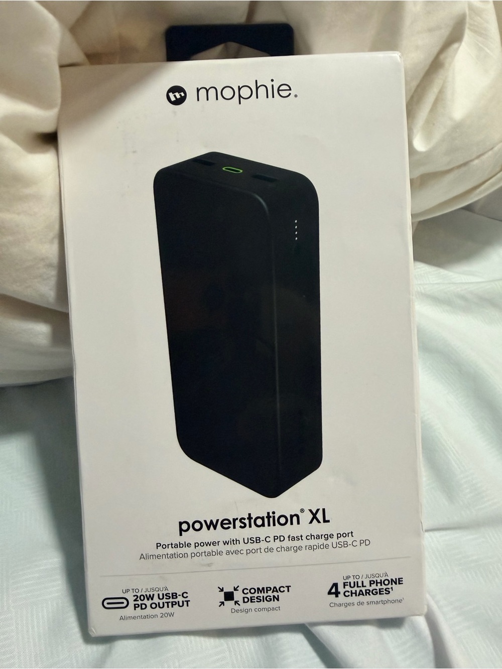 mophie powerstation XL Portable Charger‎ - Black